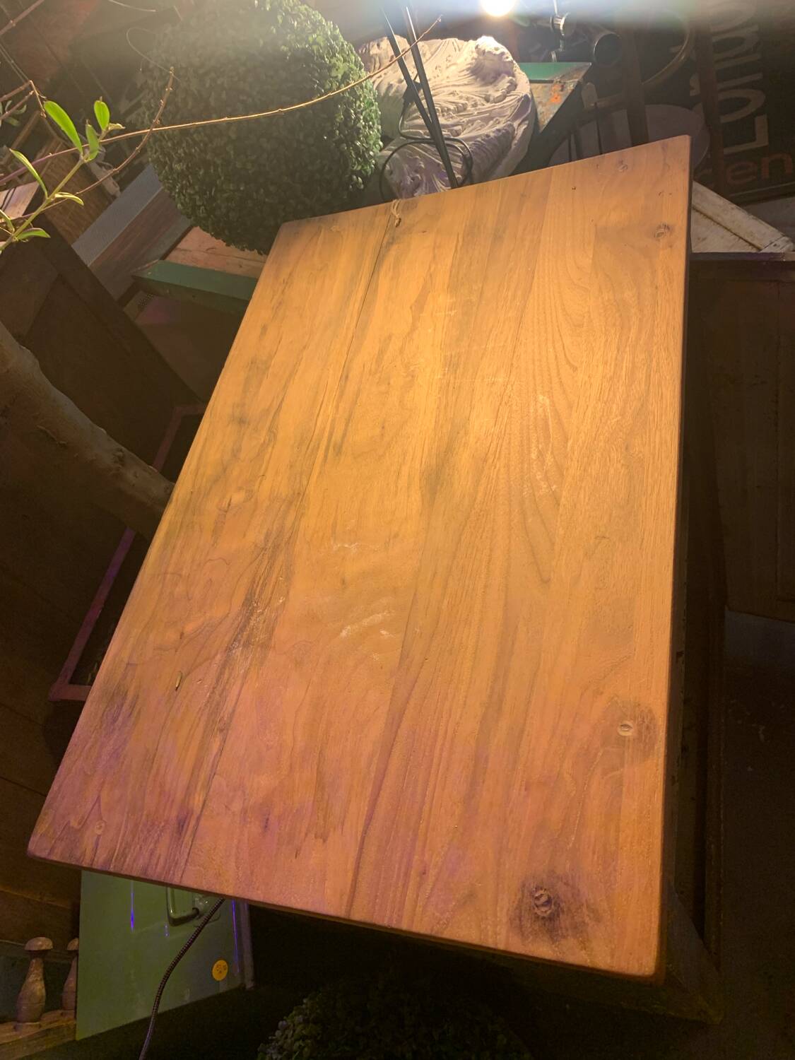 Confiturier patiné gris