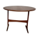 Table basse pliante scandinave ronde danois Detingström kavaljer 1960 teck