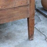 Chest of drawers in solid wood 19th