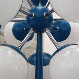 Sputnik lamp space age 12 globes 1970s