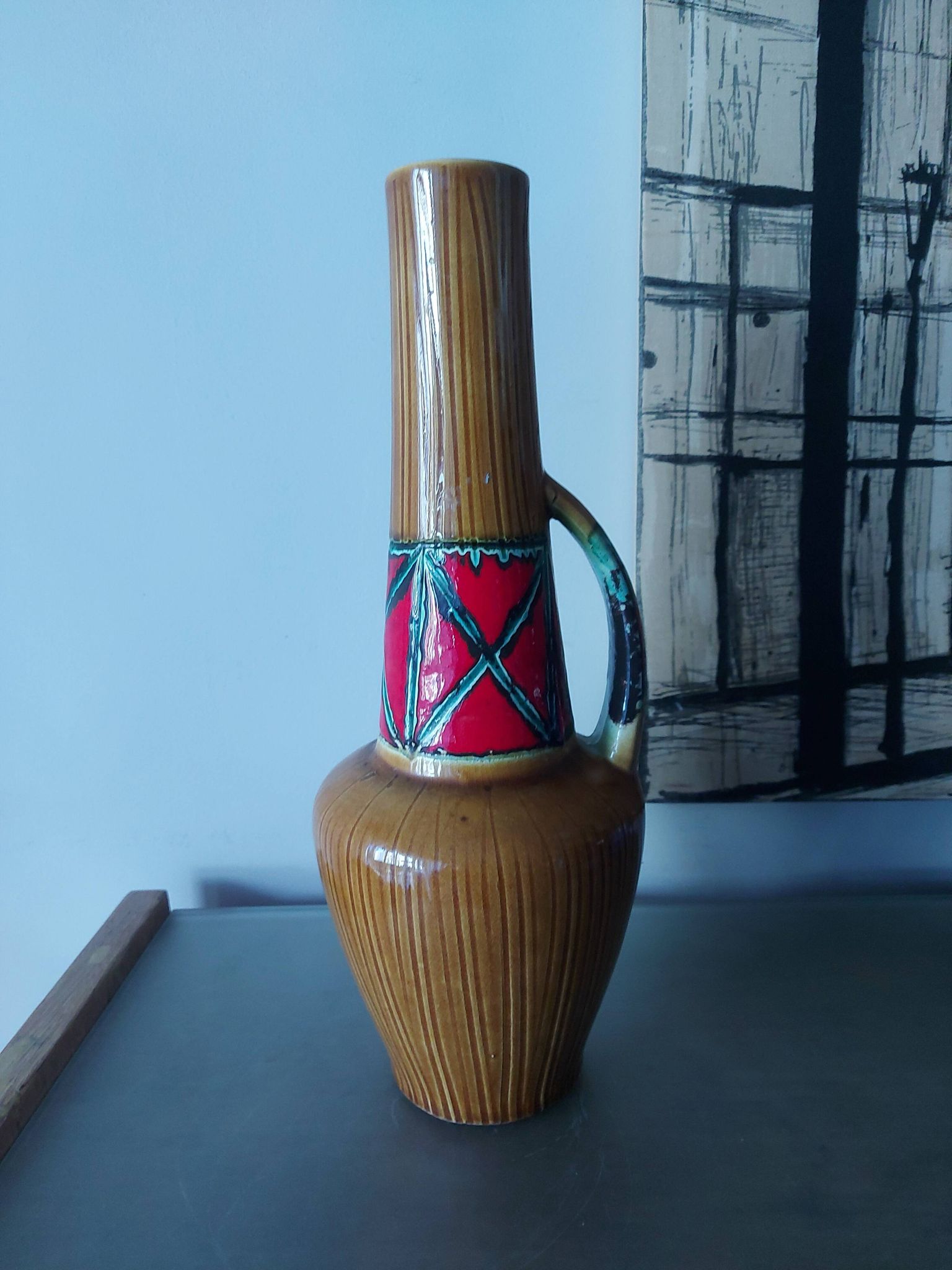 Ceramic vase 50's, 60's