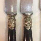 Set of 12 dessert knives Napoleon III brand r m