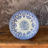 Large plate with A. Clain & Perrier Fils coat of arms