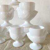 Vintage hen-woven cockerel