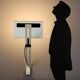 Lampe vintage O-Luce Domea design Bruno Gecchelin 1970s-1980s