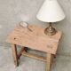 Bedside table - old workbench