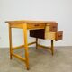 1950s wooden desk reconstruction, vintage