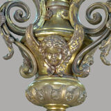 Bronze chandelier