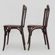 Pair of bistro chairs by Baumann furniture/Ducreuzet Montluçon. Year 30