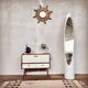 Mini sideboard TV cabinet end of Scandinavian vintage sofa