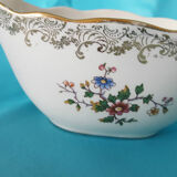 Opalor earthenware sauce boat with island bird decoration