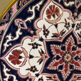 Enameled plate