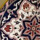 Enamelled plate