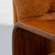 Italian Armchair Chenille 1970s