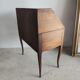 Bureau de pente en bois naturel