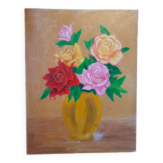 Still life in oil