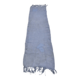 Tapis de couloir Hmep bleu vintage