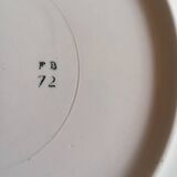 Plat à tarte FB (Fénal Frères Badonviller)