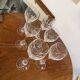 6 crystal wine glasses from Lorraine