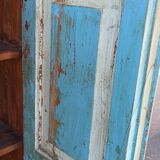 Wardrobe two doors and a green/blue drawer