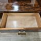 Art Déco Vanity Table in Nutwood with Mirror, Italian Design, 1940s