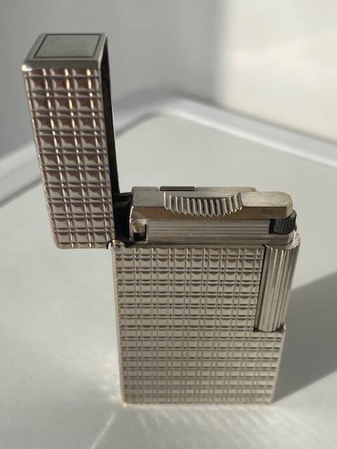 Dupont lighter large silver model