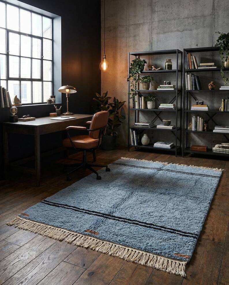 Berber Moroccan wool rug 200cm x 300cm