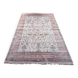 Tapis Pakistanais en laine et soie fait main