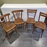 4 Baumann / Luterma bistro chairs, 1960s