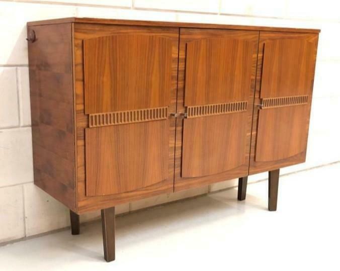 Vintage sideboard chest of drawers mid-century wall cabinet
