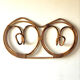 Porte manteaux en rotin Francisco Albini 1960