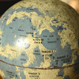 Globe "The Moon" Replogle Globes Inc. Chicago USA 1966