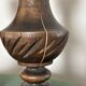 Wooden candle holders