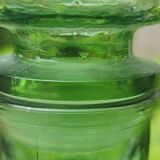Carafe verre bullé 70's