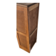 Gradiam oak curtained filing cabinet