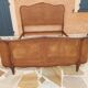Lit corbeille cannage style Louis XV début XXeme