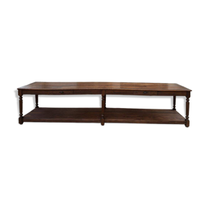 Table de drapier en chêne
