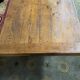 Solid oak monastery table
