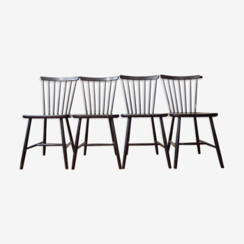 Series 4 chairs made in Sweden by Edsby Verken