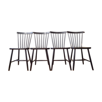 Series 4 chairs made in Sweden by Edsby Verken