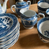 Blue Willow Tea Set