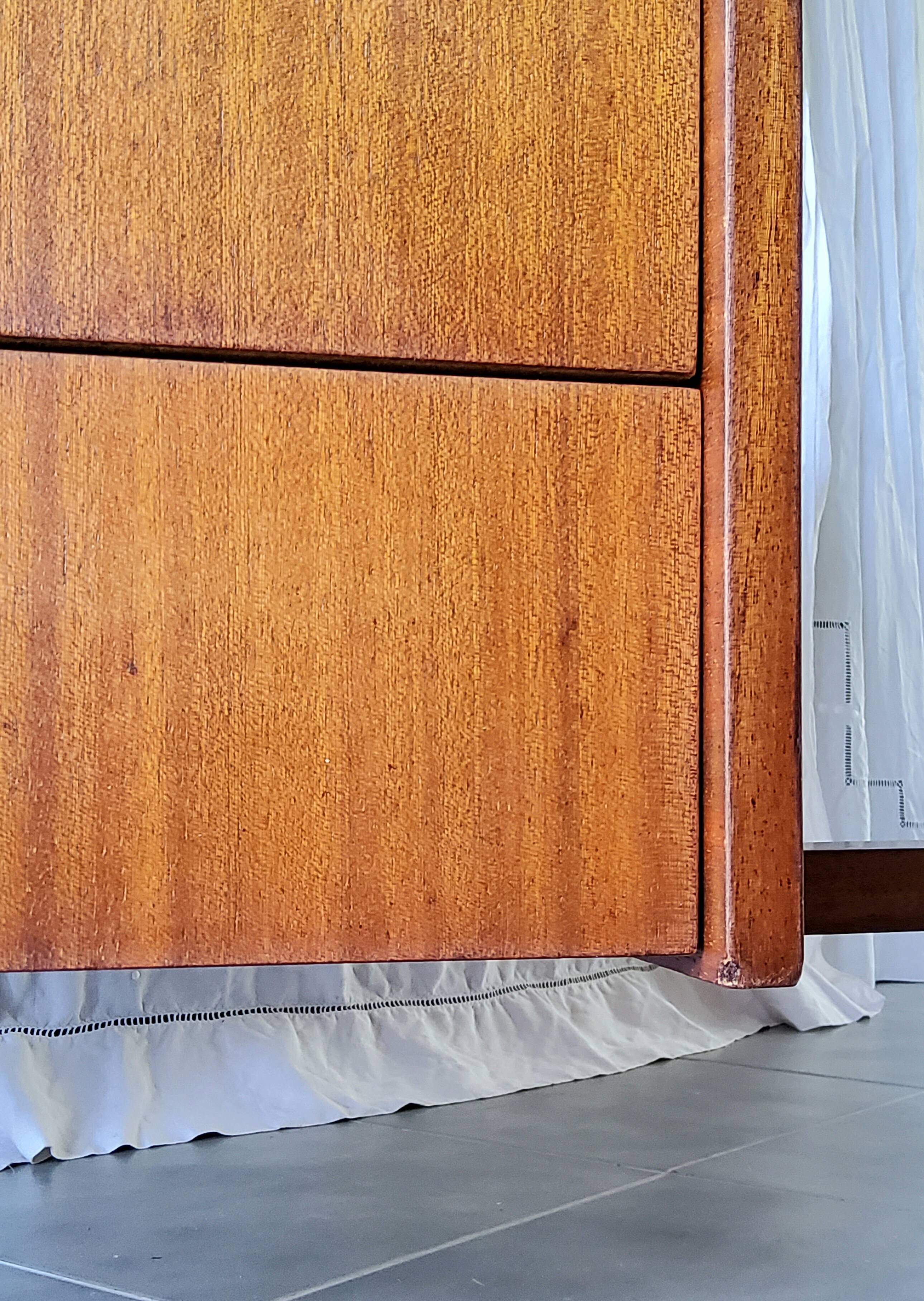 Asymmetrical desk from the 50s/60s