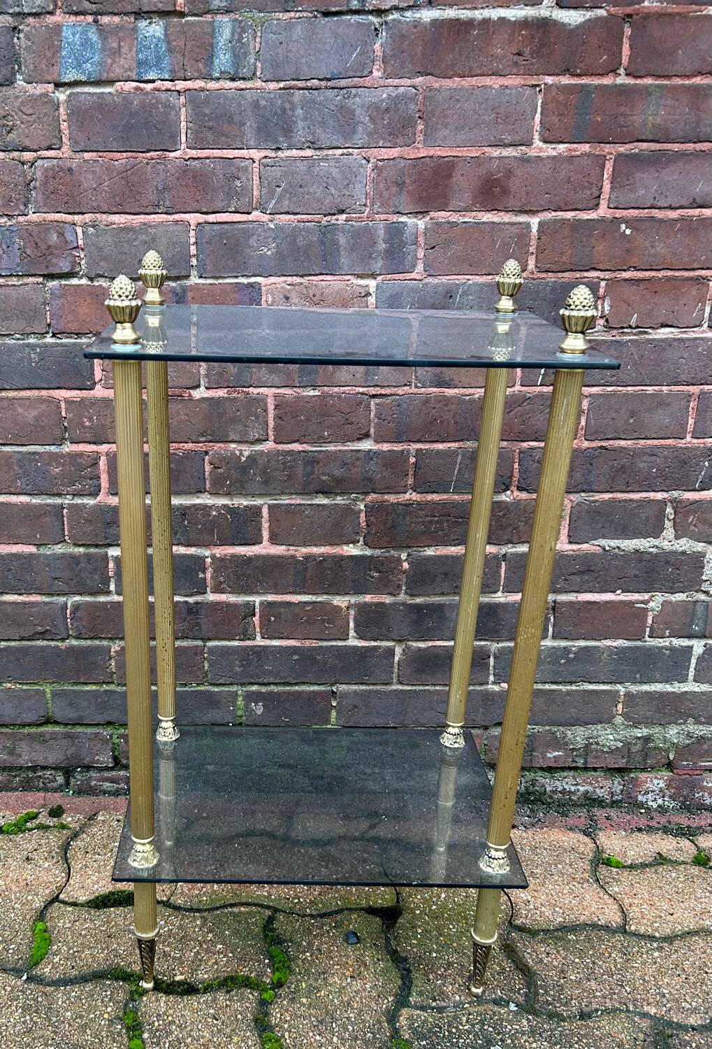 Gilded Brass Side Table