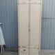 Vintage metal locker with 2 doors