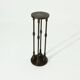 Art Deco Bronze Pedestal Side Table 1930s