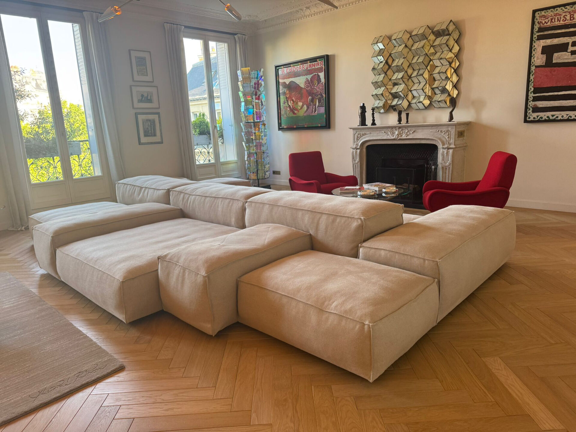 Canapé modulable contemporain Extra Soft Living Divani Sofa