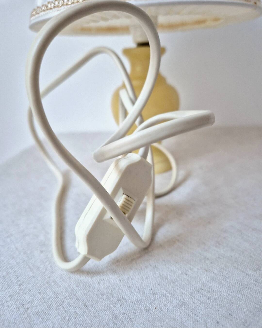 Vintage table lamp with alabaster base '1970s -