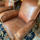 Paire de fauteuils club