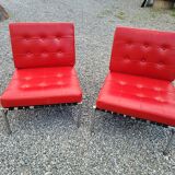 Pair of low chairs from the 70s