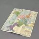 Ancienne carte géographique scolaire double face édition Rossignol